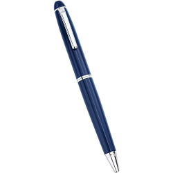 Penna a sfera Philip Watch WI smalto blu e argento J820649