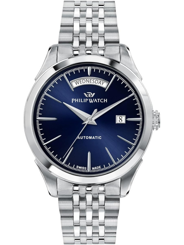 Orologio Automatico Uomo Philip Watch Roma R8223217006 Acciaio 41mm