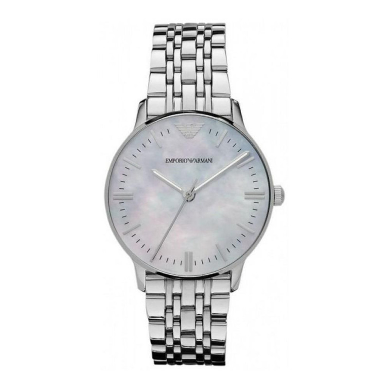 Orologio Solo Tempo Donna Emporio Armani AR1602 in Acciaio Silver 32mm Originale Orologio Solo Tempo Donna Emporio Armani AR1602 in Acciaio Silver 32mm Originale