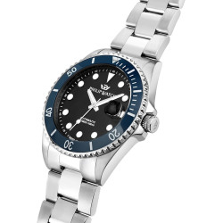 Orologio Automatico Uomo Philip Watch Caribe R8223597117 Acciaio Silver 42mm