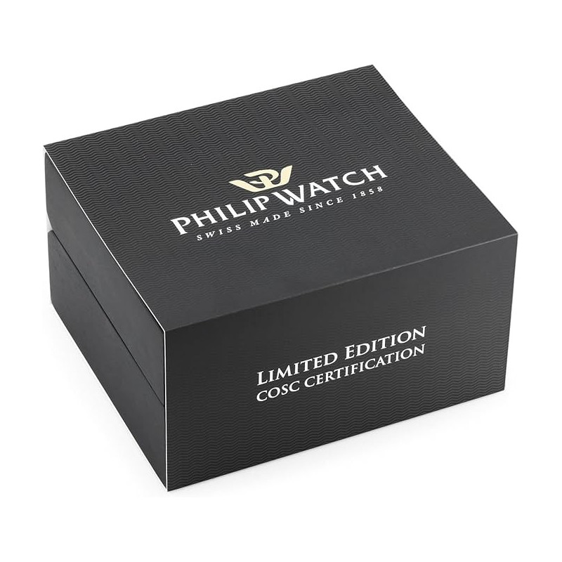 Orologio Automatico Uomo Philip Watch Caribe R8243607009 Acciaio Silver 42mm