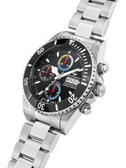Orologio Automatico Uomo Philip Watch Caribe R8243607009 Acciaio Silver 42mm