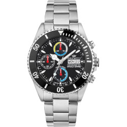Orologio Automatico Uomo Philip Watch Caribe R8243607009 Acciaio Silver 42mm