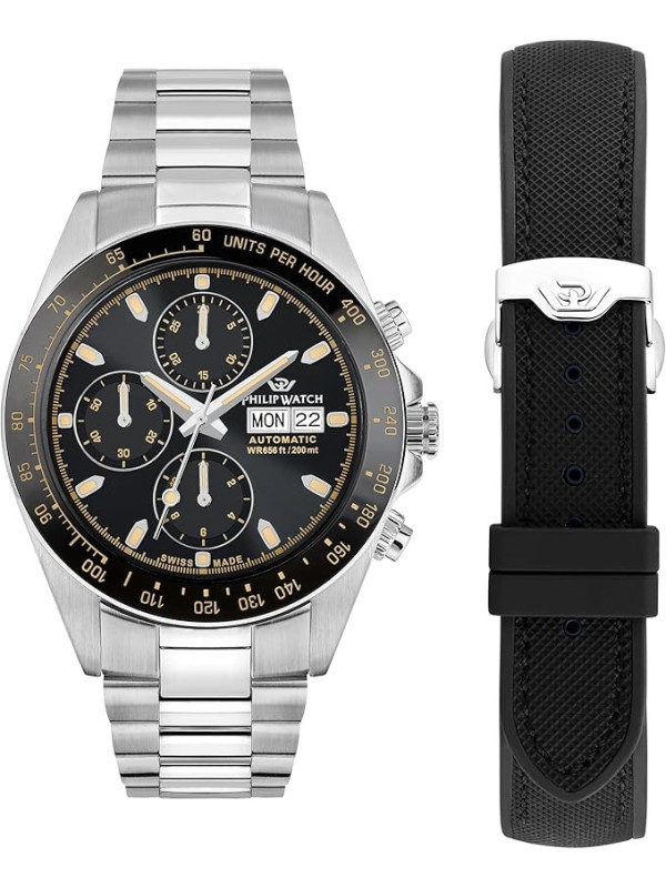 copy of copy of copy of copy of copy of copy of copy of copy of Orologio Uomo Automatico Philip Watch Museum 40mm Bracciale Pell