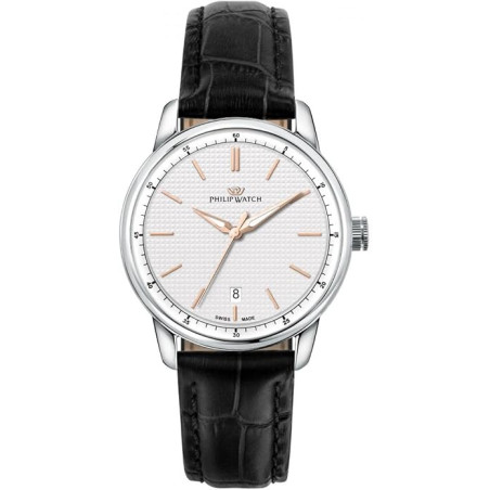 Orologio Uomo Philip Watch Anniversary R8251150009 Pelle Marrone 40mm Elegante