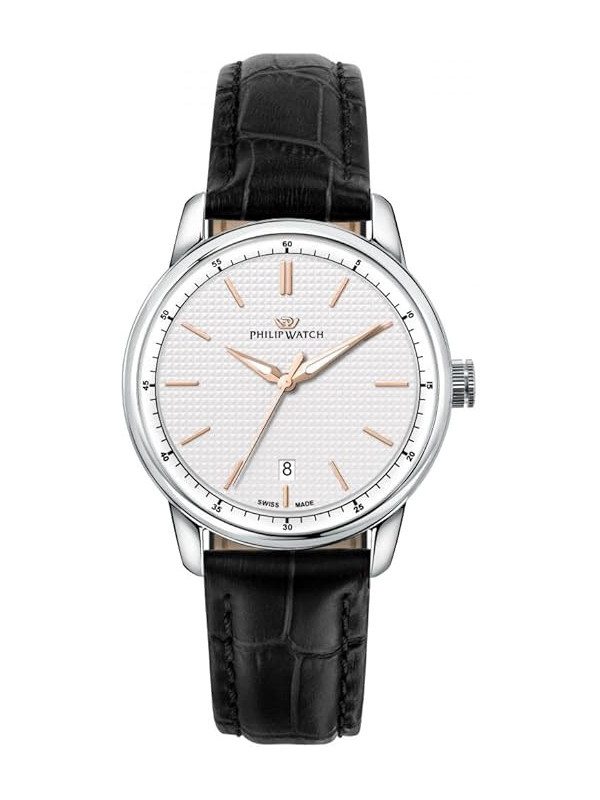 Orologio Uomo Philip Watch Anniversary R8251150009 Cinturino Pelle Marrone 40mm