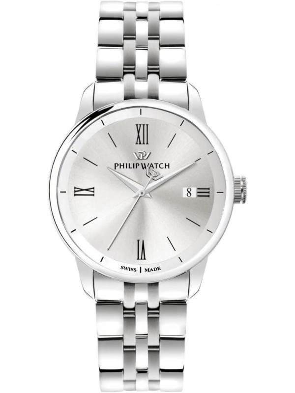 copy of Orologio Uomo Philip Watch Anniversary R8251150009 Cinturino Pelle Marrone 40mm
