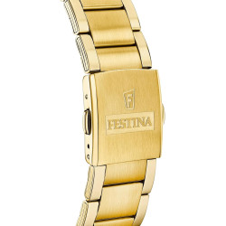 Orologio Uomo Festina Timeless F20633/3 Acciaio Pvd Oro