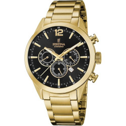Orologio Uomo Festina Timeless F20633/3 Acciaio Pvd Oro