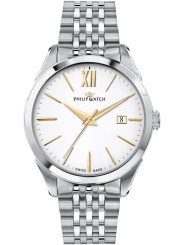 Orologio Uomo Philip Watch  Roma R8253217001 Acciaio Silver 41mm