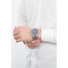Orologio Cronografo Uomo Guess in Acciaio Silver Quadrante Blu 44mm Originale