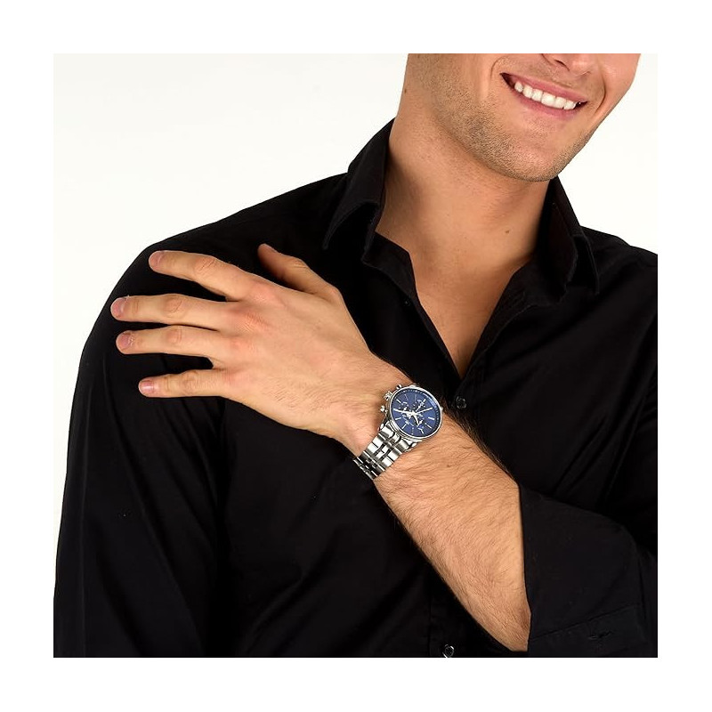 Orologio Uomo Philip Watch  Anniversary R8273650006 Acciaio Silver 40mm