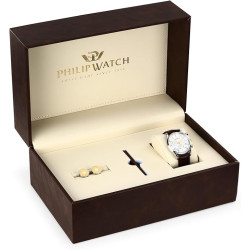 Orologio Uomo Philip Watch Sunray gift R8271908011 + Gemelli S82AVW02