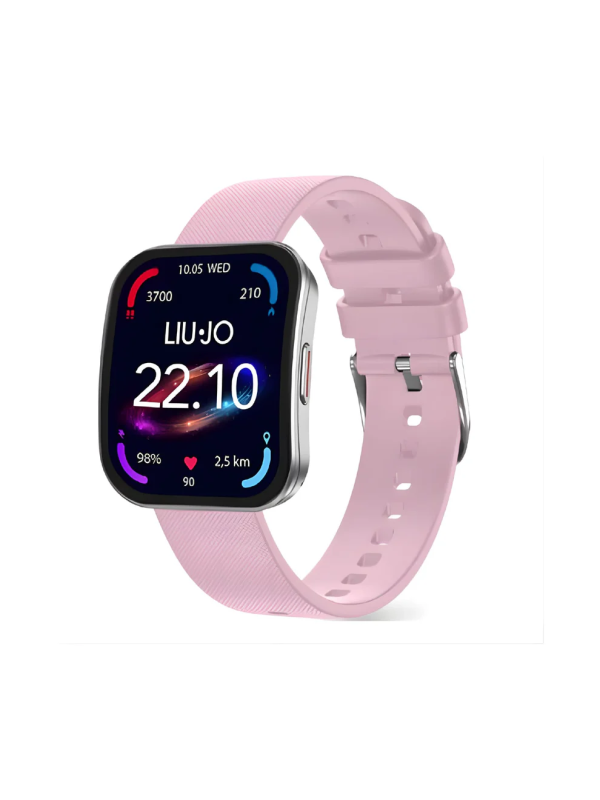 copy of Smartwatch Unisex LiuJo SWLJ211 voice curved voice Silicone Bianco
