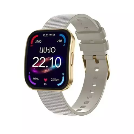 copy of copy of copy of Smartwatch Unisex LiuJo SWLJ211 voice curved voice Silicone Bianco