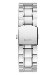 Orologio Cronografo Uomo Guess in Acciaio Silver Quadrante Blu 44mm Originale