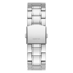 Orologio Cronografo Uomo Guess in Acciaio Silver Quadrante Blu 44mm Originale