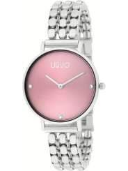 Orologio Liu Jo TLJ2406 Donna Acciaio Argento Quadrante Rosa 32mm