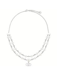 Collana Liu Jo LJ3170 Donna Argento Perle e Cristalli | Jewels