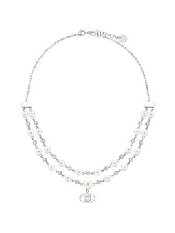 copy of Collana Donna Liujo LJ3164 in Acciaio Oro e Perle