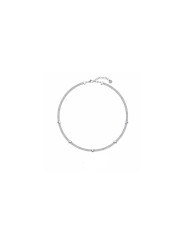 Collana Liu Jo Donna Argento Snake con Cuoricini 50-55 cm