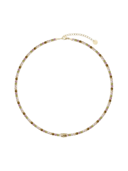 Collana Liu Jo LJ3211 Oro con Zirconi Multicolor | Essential Donna