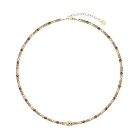 Collana Liu Jo LJ3211 Oro con Zirconi Multicolor | Essential Donna