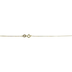 Collana Unisex Nadir in Oro Giallo con Nome Personalizzabile