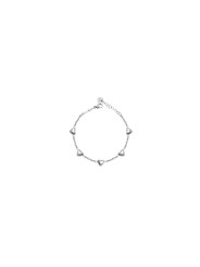 Bracciale Donna Liu Jo LJ3191 Acciaio Silver Catena con Cuori