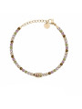 Bracciale Donna Liu Jo LJ3217 Acciaio Oro Cristalli Multicolor