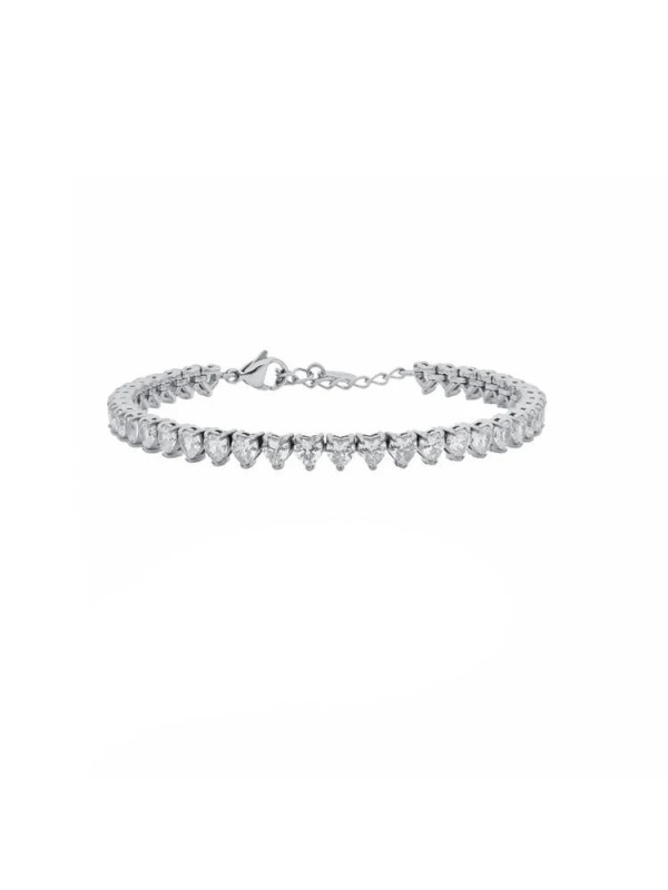 Bracciale Donna Liujo LJ3172 in Acciaio Silver e Perle