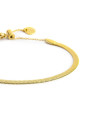 Bracciale Unisex Marlù 33BR0041G catena snake Acciaio Oro