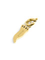 Charm Marlù Unisex 18CH107G-R corno con cristalli Acciaio Oro