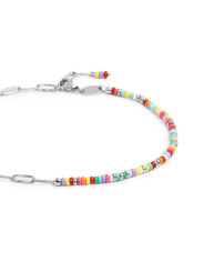Cavigliera Donna Marlù 20CV102-RGB Perline Colorate e Acciaio