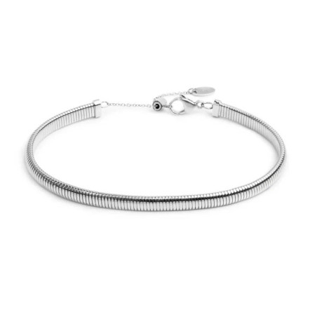 Cavigliera Donna Marlù Acciaio / Oro PVD Catena Tubogas Regolabile
