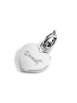 Ciondolo Marlù Time To 18CH086 Cuore Acciaio Silver Donna