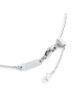 Bracciale Donna Marlù 31BR0015-W catena cutting cross con tre zirconi 3,5mm centrali