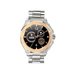 Orologio Smartwatch Uomo PE002G in Acciaio Colore Oro Rosa Cassa Ottagonale 44mm