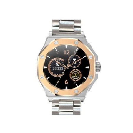 Orologio Smartwatch Uomo PE002G in Acciaio Colore Oro Rosa Cassa Ottagonale