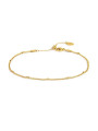 Cavigliera Marlù 20CV100G Donna Acciaio Oro Mesh con Anelli