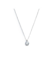 Collana Donna Marlù 31CN0009-W catena cutting cross zircone centrale 5,25mm