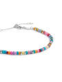 Cavigliera Donna Marlù 20CV106-RGB Perle Colorate Acciaio Estate