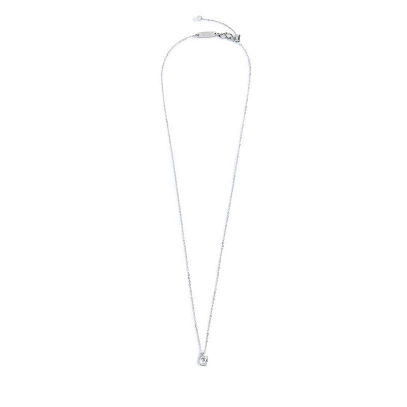 Collana Donna Marlù 31CN0009-W catena cutting cross zircone centrale 5,25mm