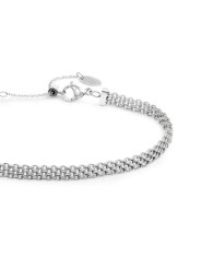 Cavigliera Donna Marlù 20CV110 Acciaio Silver Maglia Mesh Elegante
