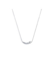 Collana Donna Marlù 31CN0013-W catena cutting cross con zirconi centrali