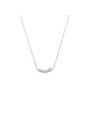 Collana Donna Marlù 31CN0013-W catena cutting cross con zirconi centrali