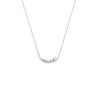 Collana Donna Marlù 31CN0013-W catena cutting cross con zirconi centrali