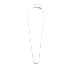 Collana Donna Marlù 31CN0013-W catena cutting cross con zirconi centrali