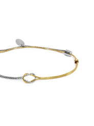 Bracciale Marlù Nodo Snake Serpentine 25BR0007GS Acciaio Oro