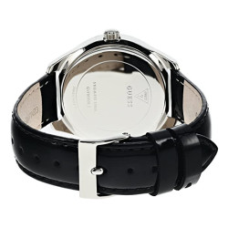 Orologio Donna Guess Sugar GW0098L2 Cinturino in Pelle e Cassa Acciaio Nero 37mm
